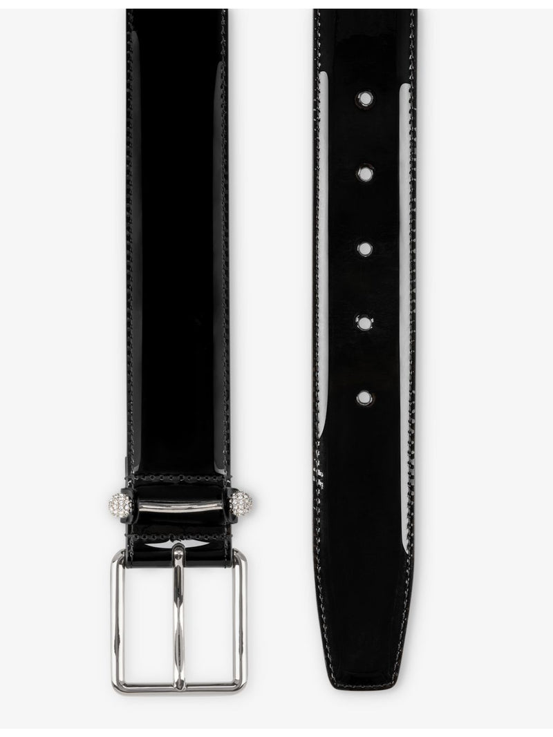 Christian Louboutin patent leather belt - British product
