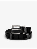 Christian Louboutin patent leather belt - British product