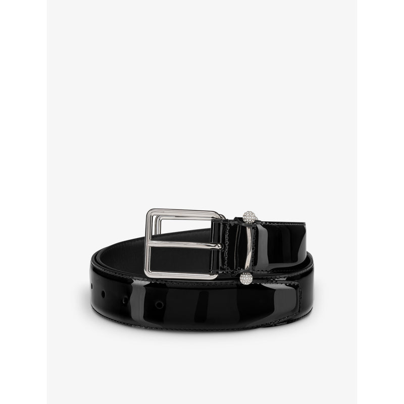 Christian Louboutin patent leather belt - British product