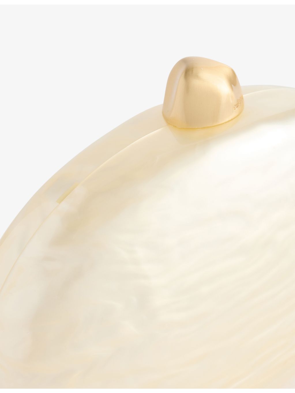Cult Gaia Eviana acrylic clutch, UK version