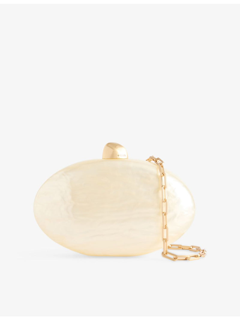 Cult Gaia Eviana acrylic clutch, UK version