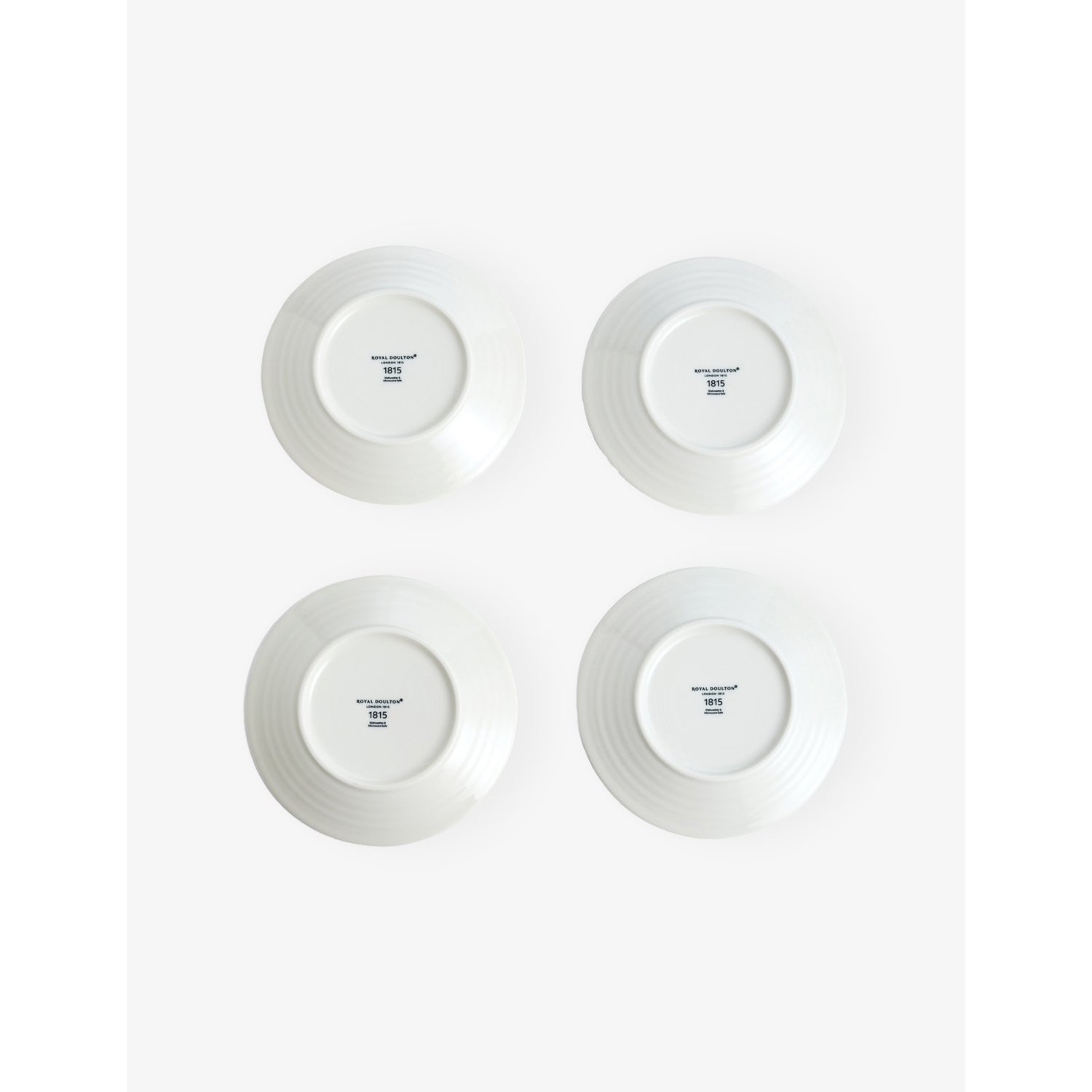 Royal Doulton 1815 Pacific porcelain plates set of four 16cm - British product