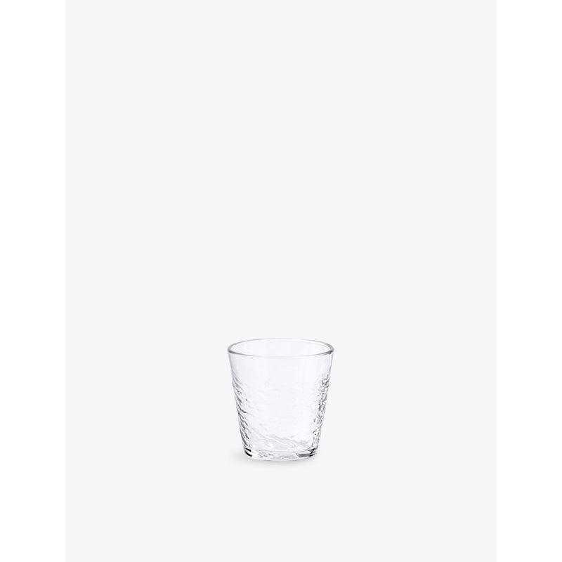 Royal Doulton 1815 Pacific clear tumbler glasses set of four (British brand)