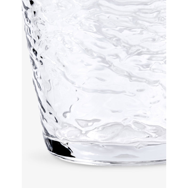 Royal Doulton 1815 Pacific clear tumbler glasses set of four (British brand)
