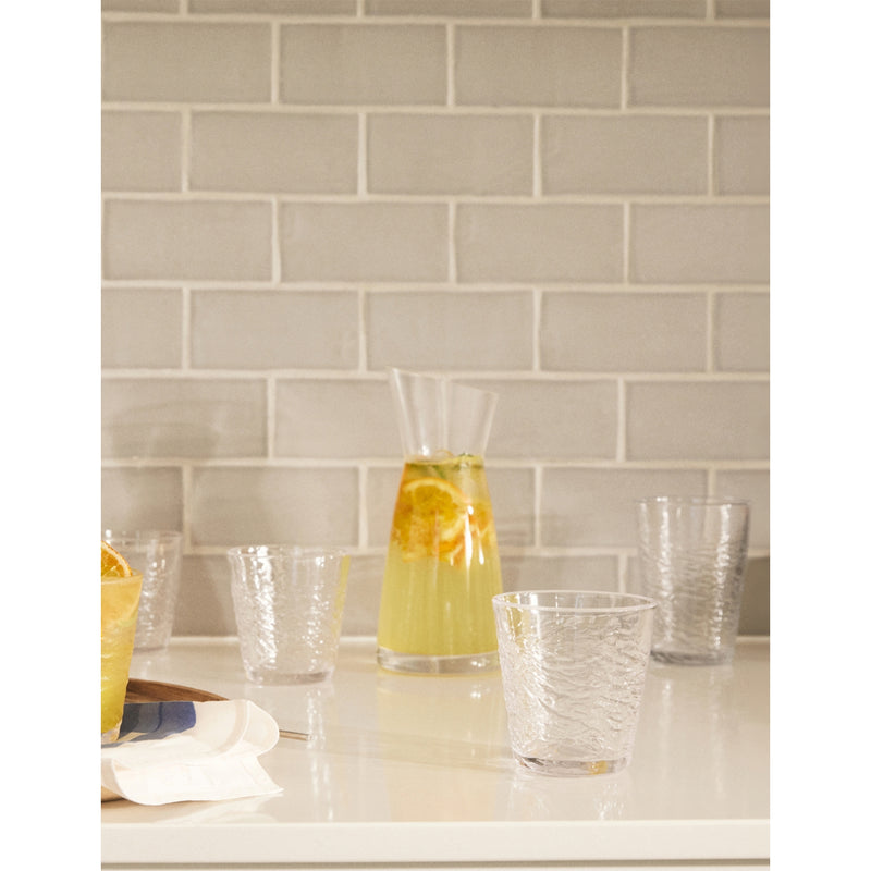Royal Doulton Pacific clear hiball glasses 4-pack, imported from the UK