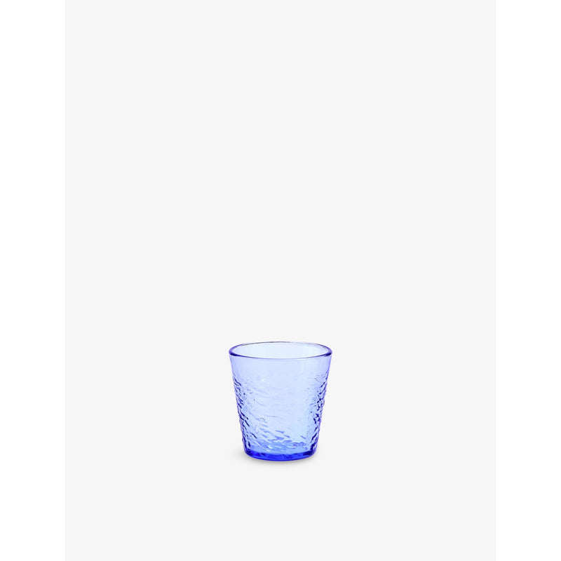 Royal Doulton Pacific Blue tumbler glasses set of four, UK version