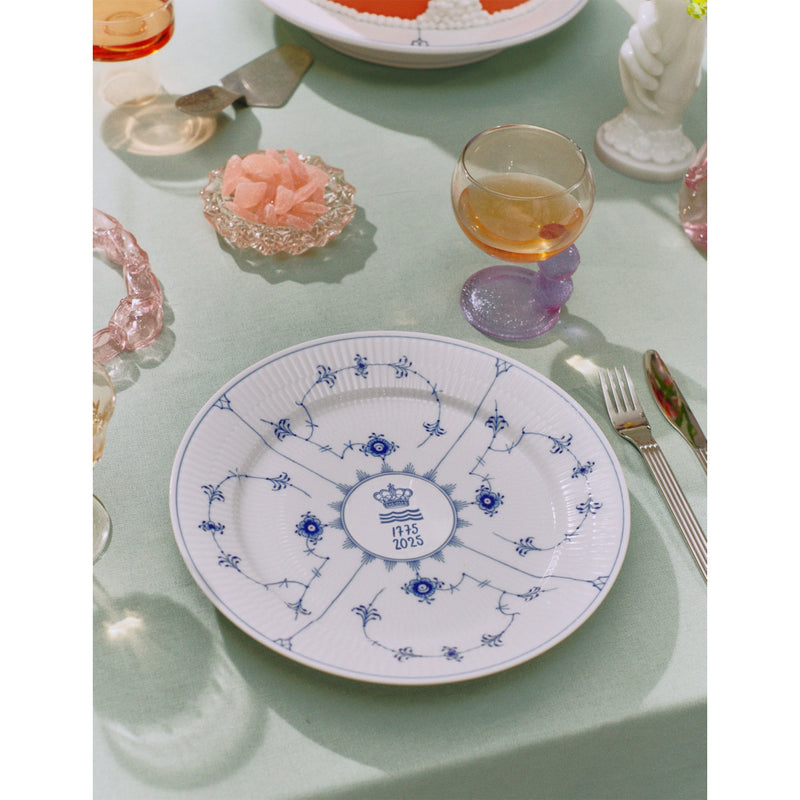 Royal Copenhagen Blue Fluted celebration plate 27cm - British product