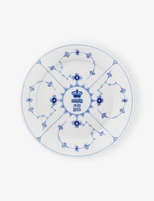 Royal Copenhagen Blue Fluted celebration plate 27cm - British product