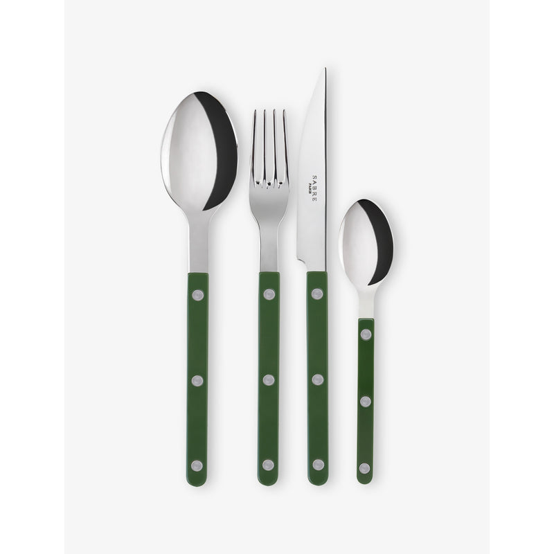 Sabre Bistrot 4-piece stainless steel cutlery set (British brand)