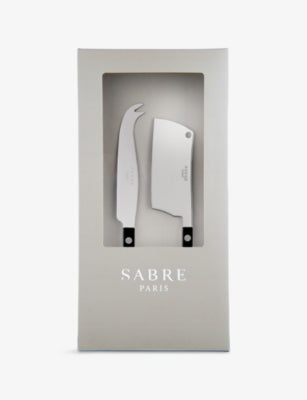 Sabre Bistrot stainless-steel cheese set, imported from the UK