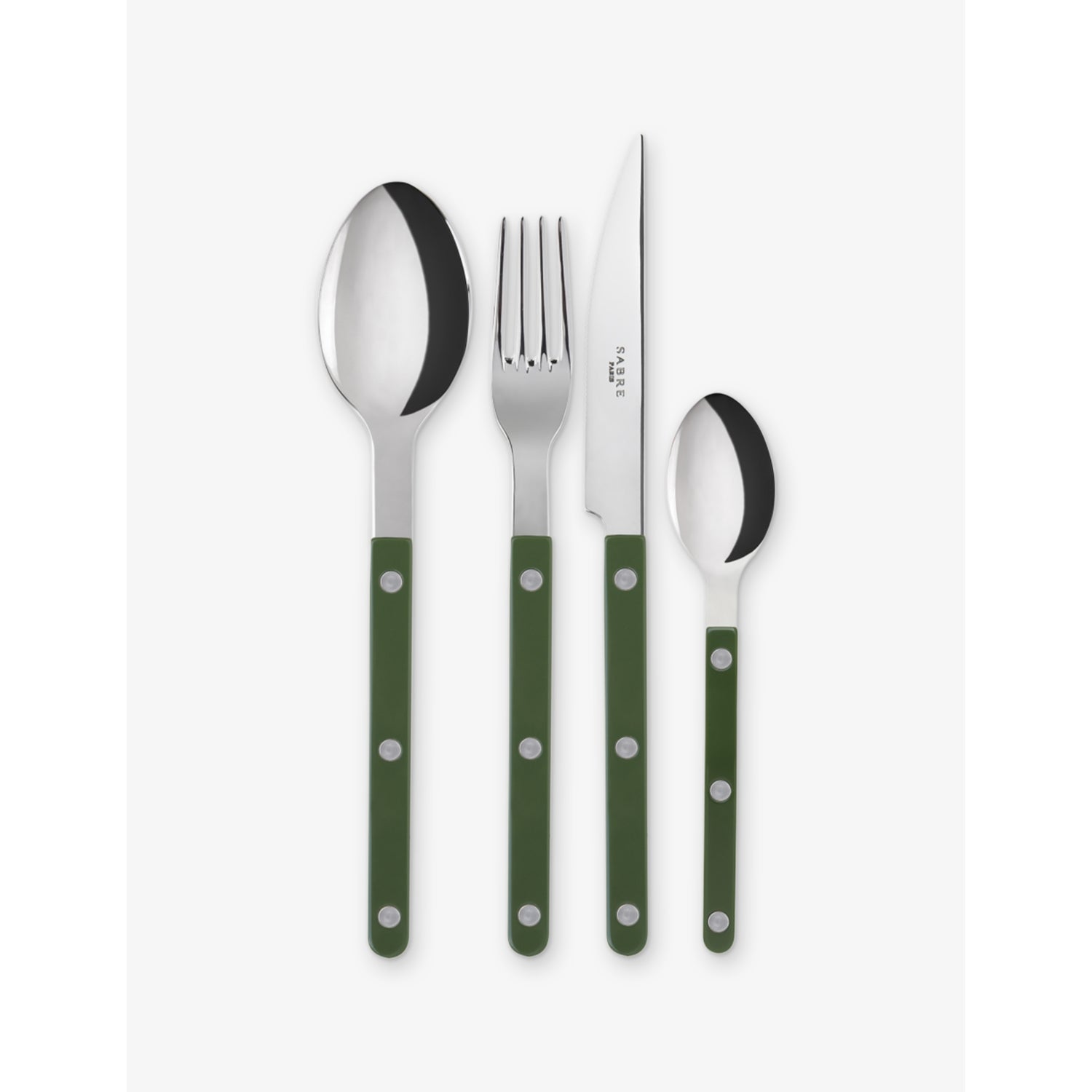 Bistrot 24-Pieces Stainless-Steel Set - CHOCOLAT
