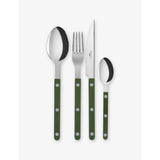 Bistrot 24-Pieces Stainless-Steel Set - CHOCOLAT