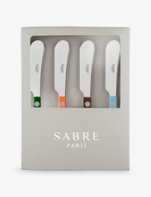 Sabre Bistrot Stainless Steel Butter Spreader Set of 4