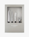 Sabre Apero 4-piece stainless-steel set, UK version