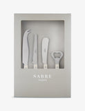 Sabre Apero 4-piece stainless-steel set, UK version