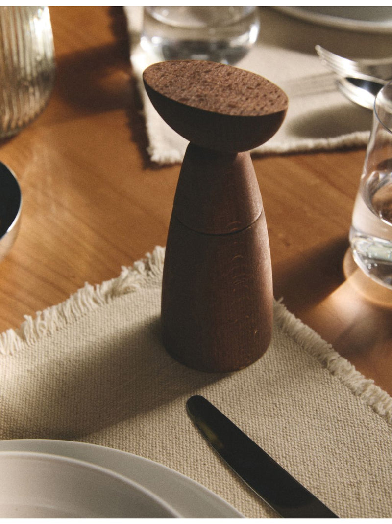 Alessi Oaxaca wooden salt and pepper grinder 17.5cm (British brand)