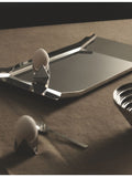 Arran rectangular stainless steel tray 48cm (British brand)