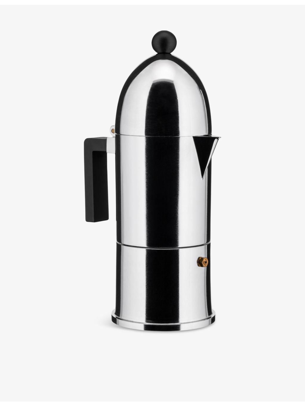 Alessi La Cupola espresso maker 6-cup aluminium - British product