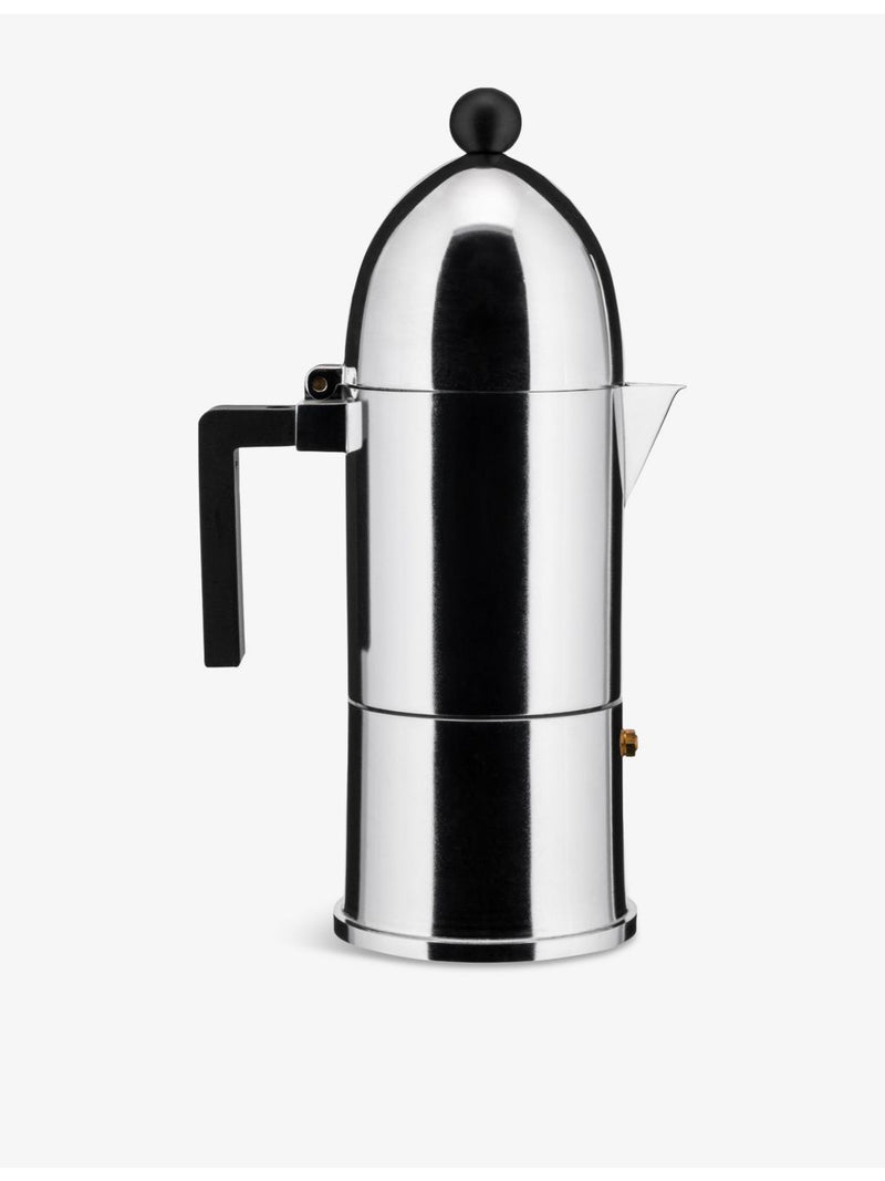 Alessi La Cupola espresso maker 6-cup aluminium - British product