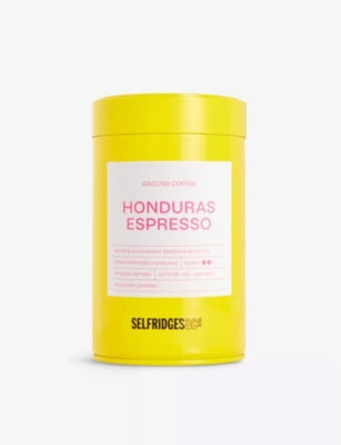 Selfridges Selection espresso ground coffee 250g tin, imported from the UK