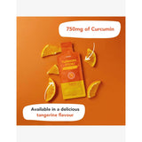 YourZooki turmeric supplement tangerine flavour 30 sachets, UK version