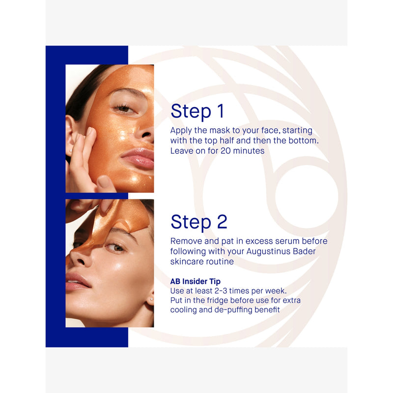 Augustinus Bader hydrogel face mask 30g, imported from the UK