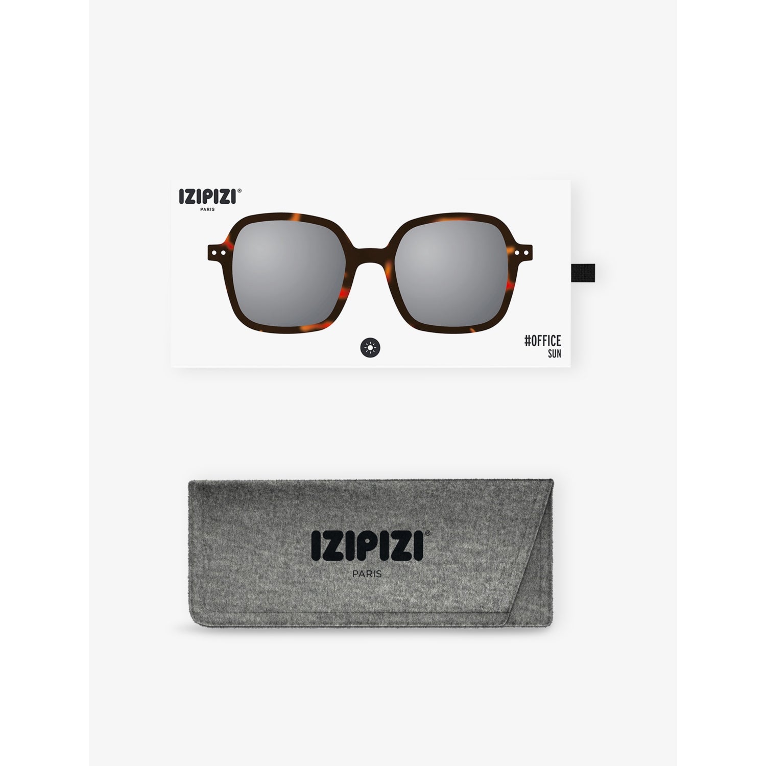 IZIPIZI square-frame acetate sunglasses, UK version