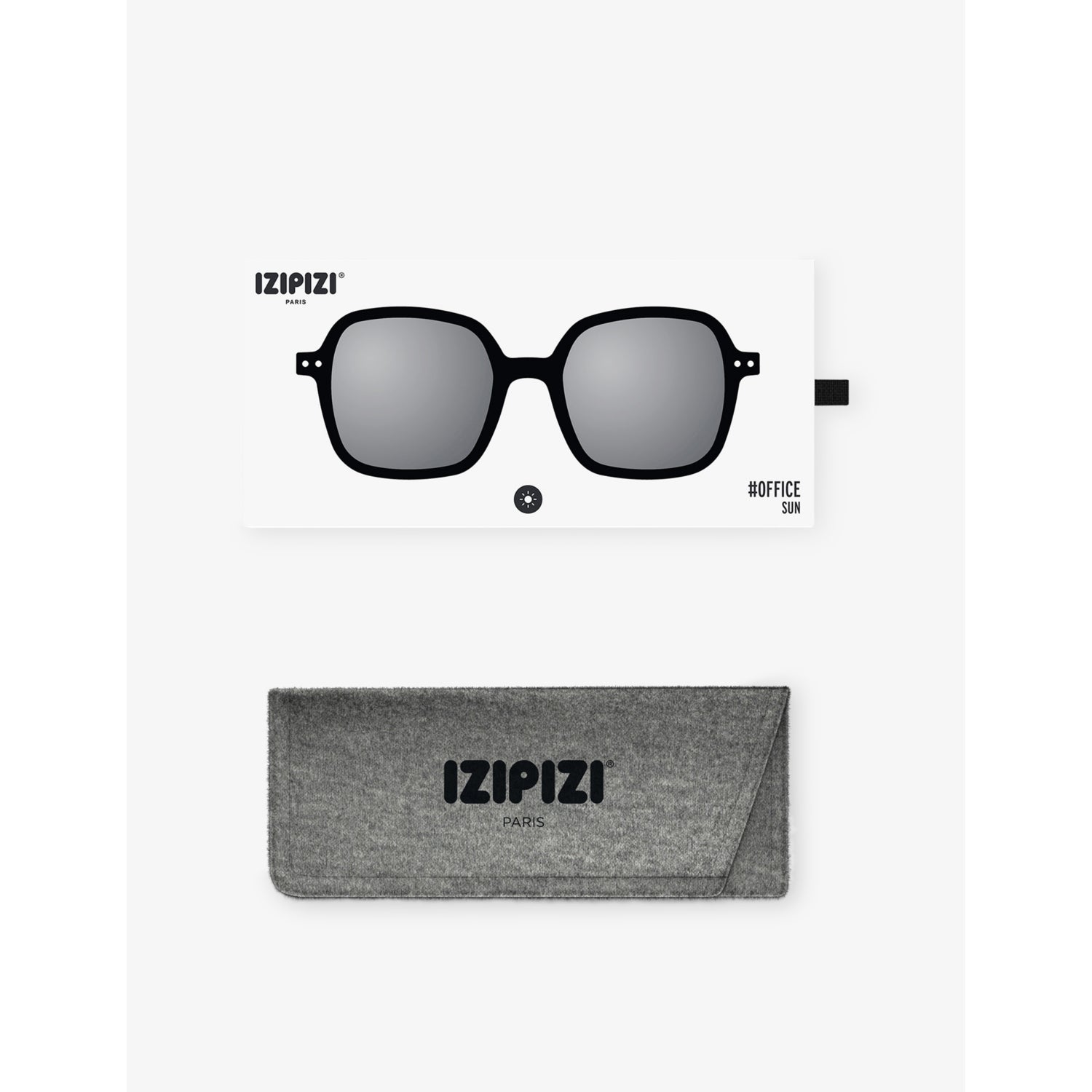 IZIPIZI #OFFICE square-frame acetate sunglasses, UK version