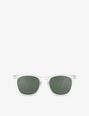 IZIPIZI square-frame acetate sunglasses, imported from the UK