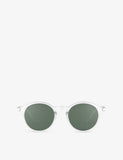 IZIPIZI crystal round-frame acetate sunglasses (British brand)