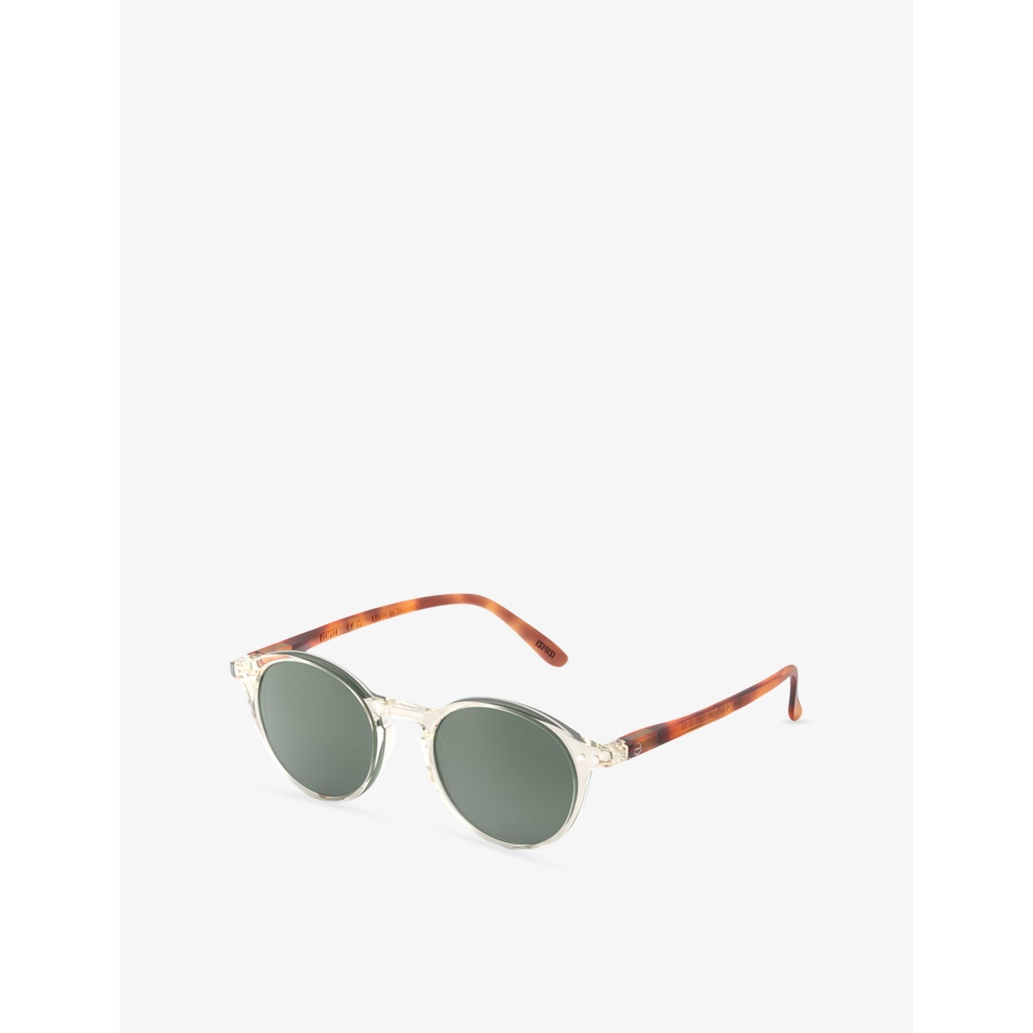 IZIPIZI Sandstorm round-frame acetate sunglasses, imported from the UK
