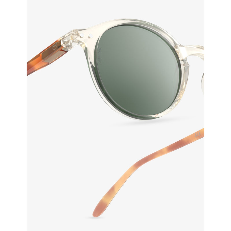IZIPIZI Sandstorm round-frame acetate sunglasses, imported from the UK