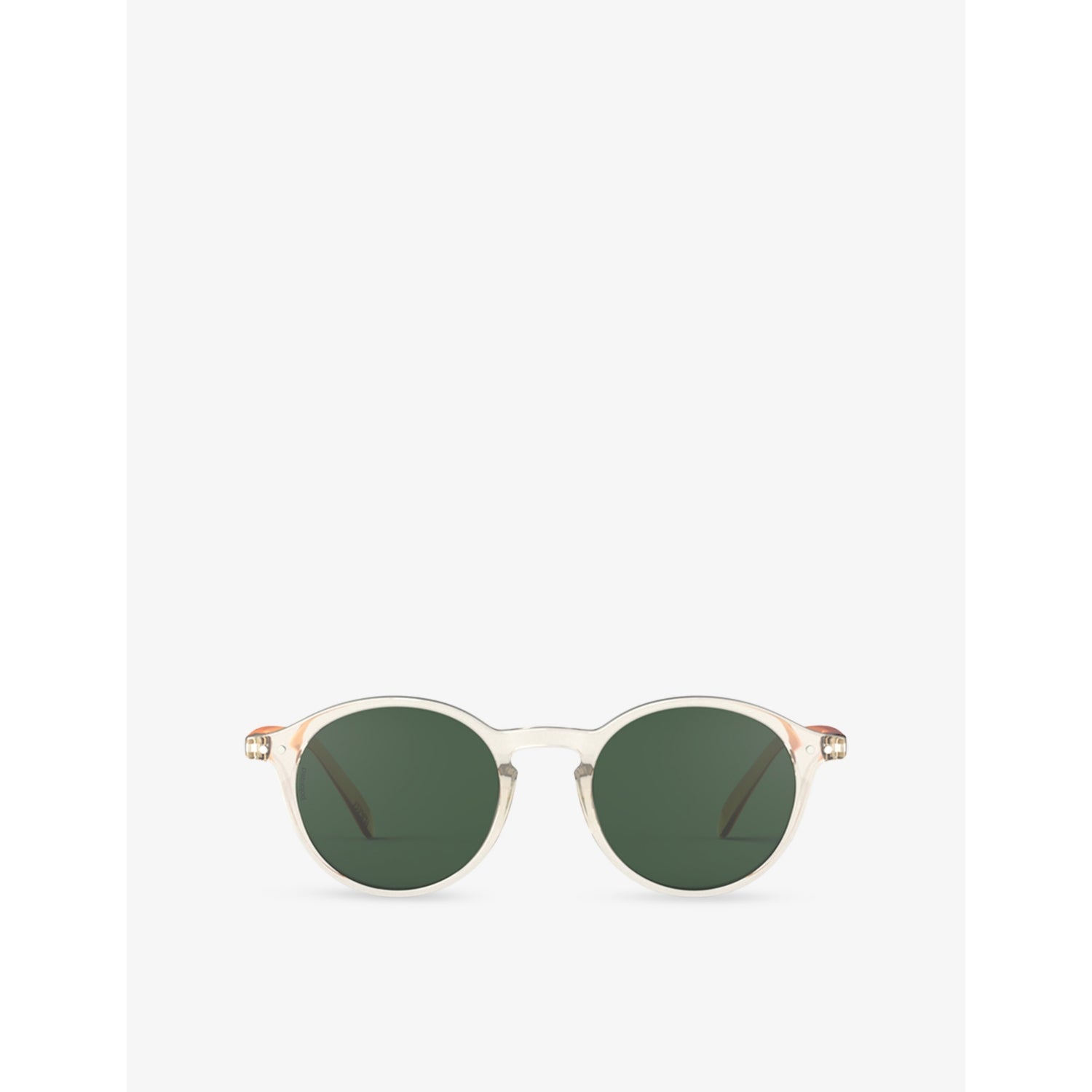 IZIPIZI Sandstorm round-frame acetate sunglasses, imported from the UK