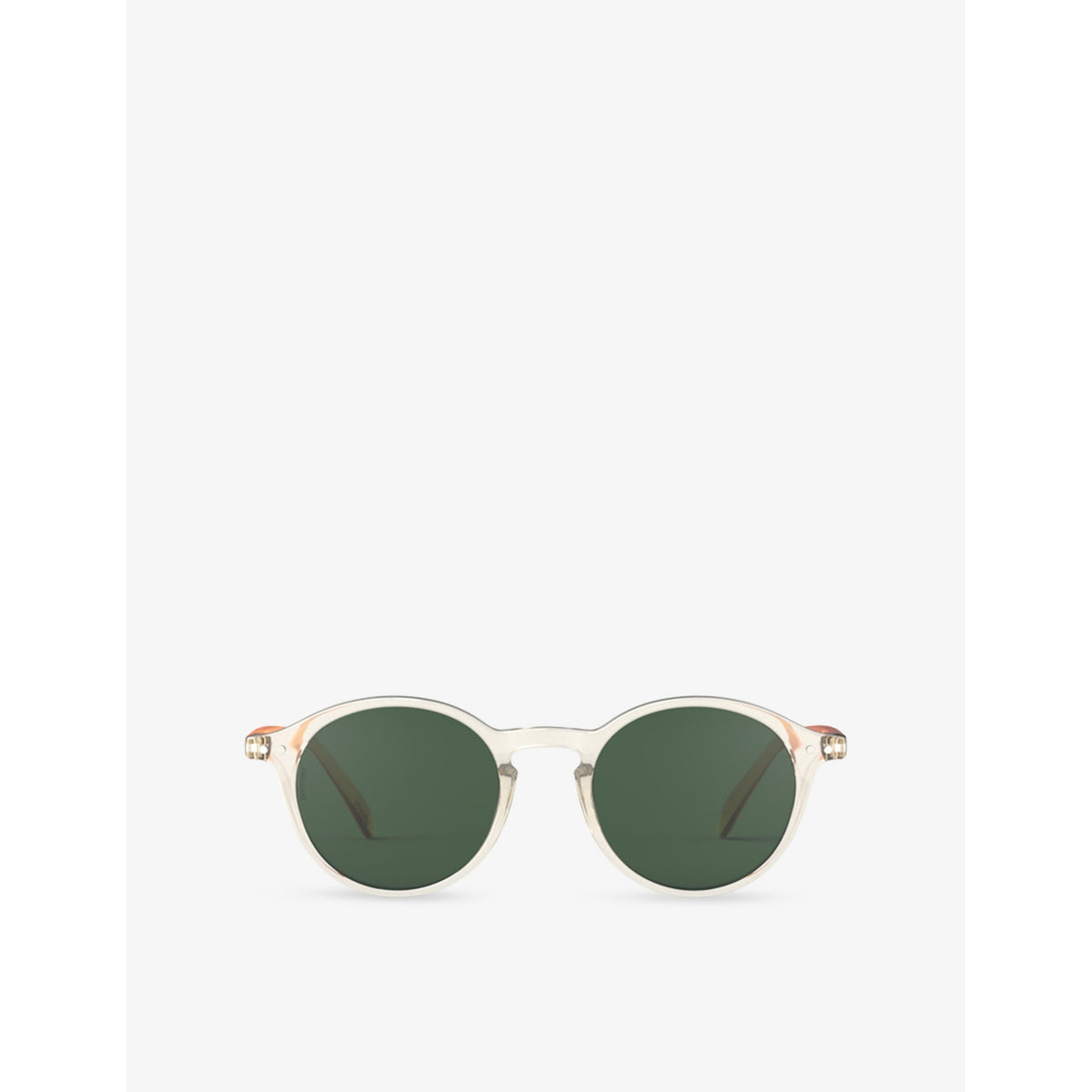 IZIPIZI Sandstorm round-frame acetate sunglasses, imported from the UK