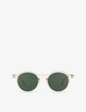 IZIPIZI Sandstorm round-frame acetate sunglasses, imported from the UK