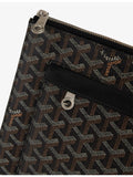 Goyard pre-loved document case coated canvas, UK version