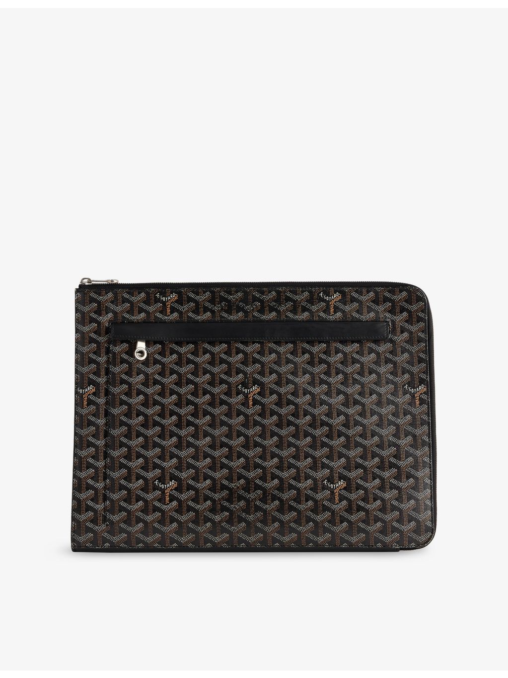 Goyard pre-loved document case coated canvas, UK version