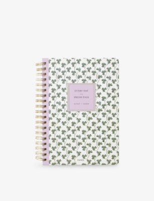 Papier Clover Vine B5 hardcover spiral notebook, UK version