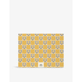 Papier floral checkerboard weekly planner 24cm x 18cm - British product
