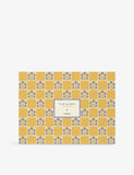 Papier floral checkerboard weekly planner 24cm x 18cm - British product