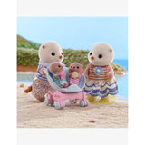Sylvanian Families sea otter family toy figure set (British brand)