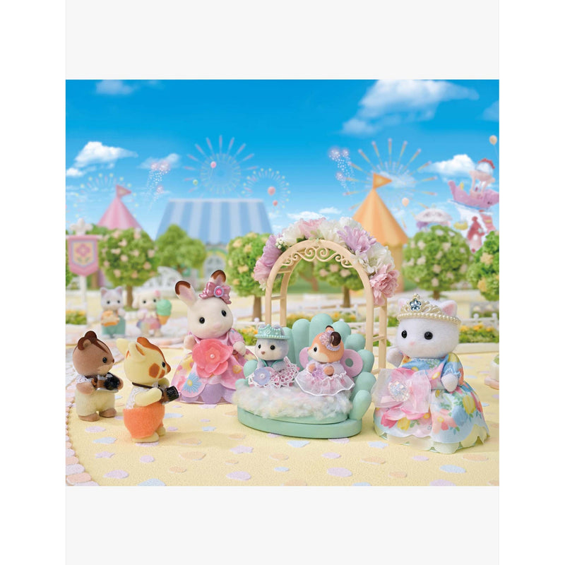 Sylvanian Families Flowering Princess toy figure set, imported from the UK