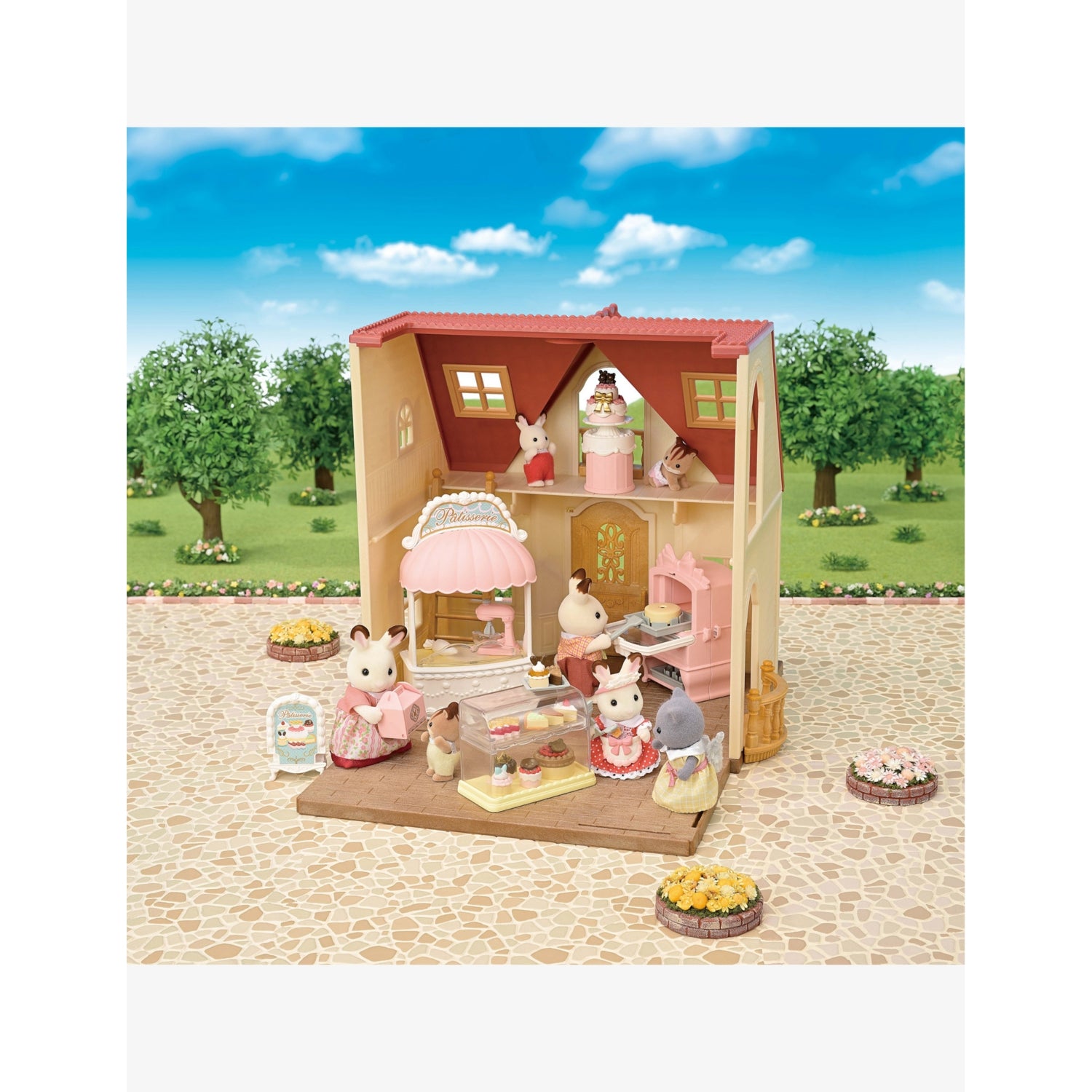Sylvanian Families Village Cake Shop Starter Set (British brand)