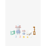 Sylvanian Families Bath Time Bubble Siblings playset, imported from the UK