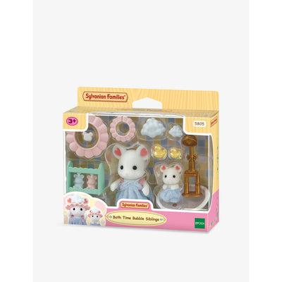 selfridges Sylvanian Families Bath Time Bubble Siblings Playset- Buy online at McGrocer