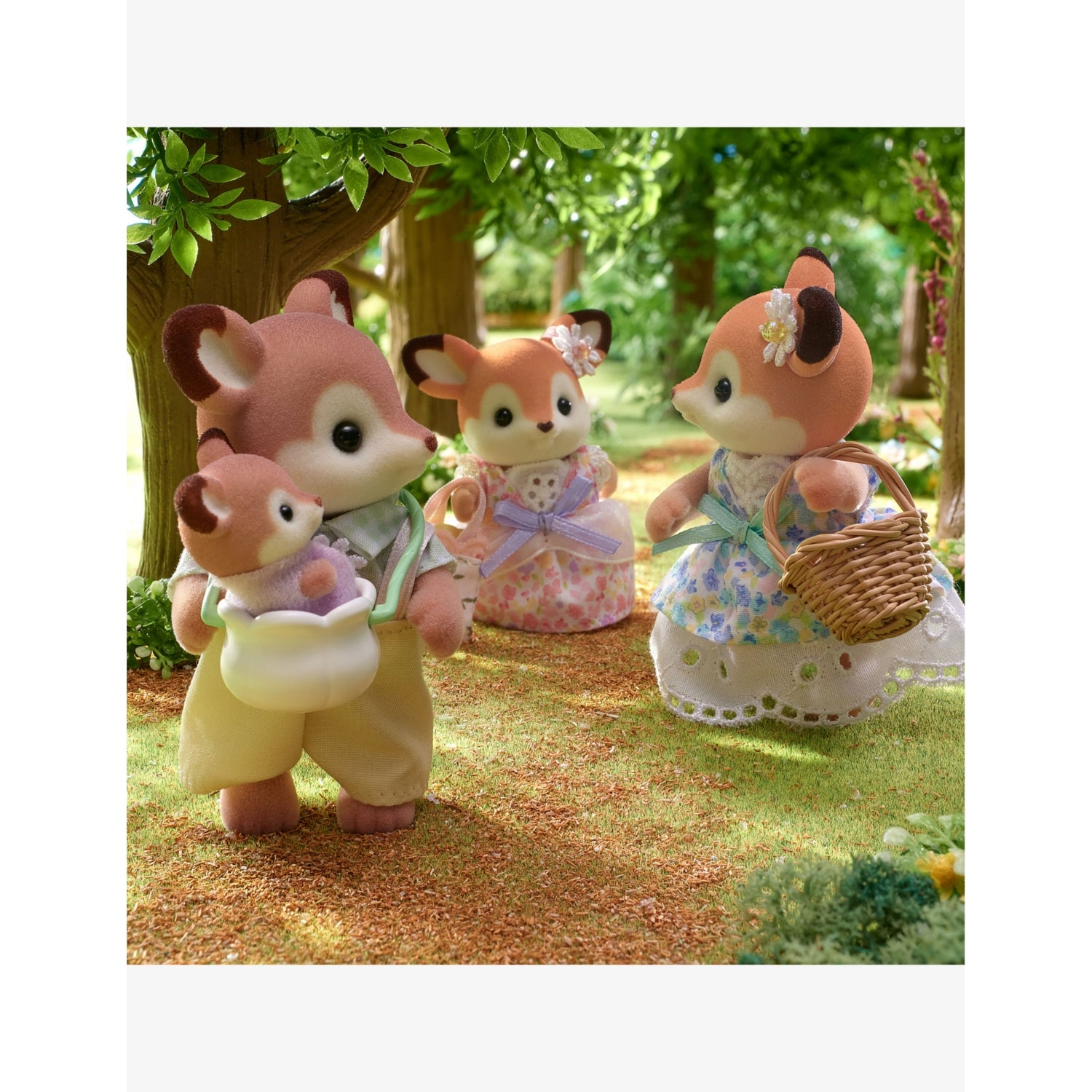 Sylvanian Families Deer Family toy figure set - British product