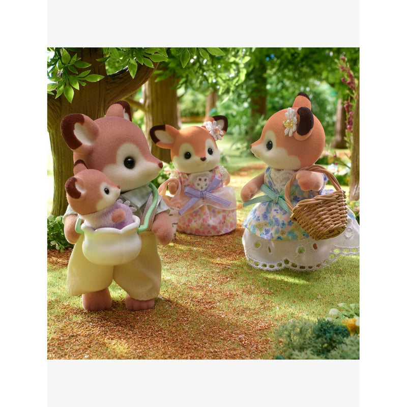 Sylvanian Families Deer Family toy figure set - British product