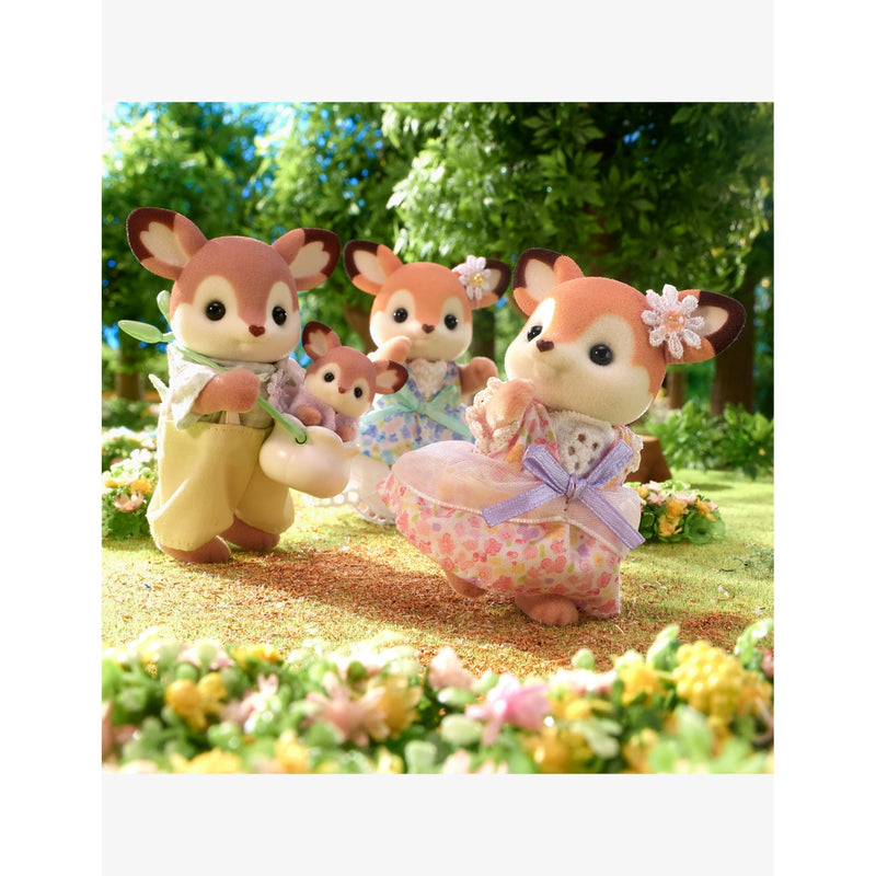 Sylvanian Families Deer Family toy figure set - British product
