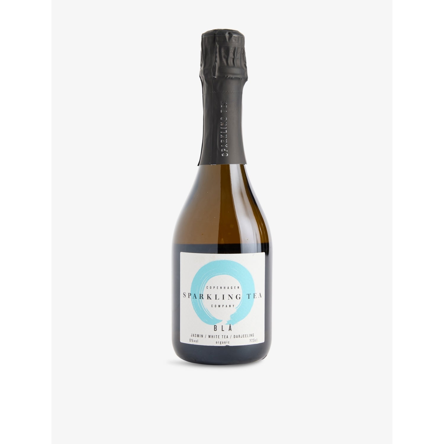 Copenhagen Sparkling Tea Company BLÅ non-alcoholic sparkling tea 375ml, UK version