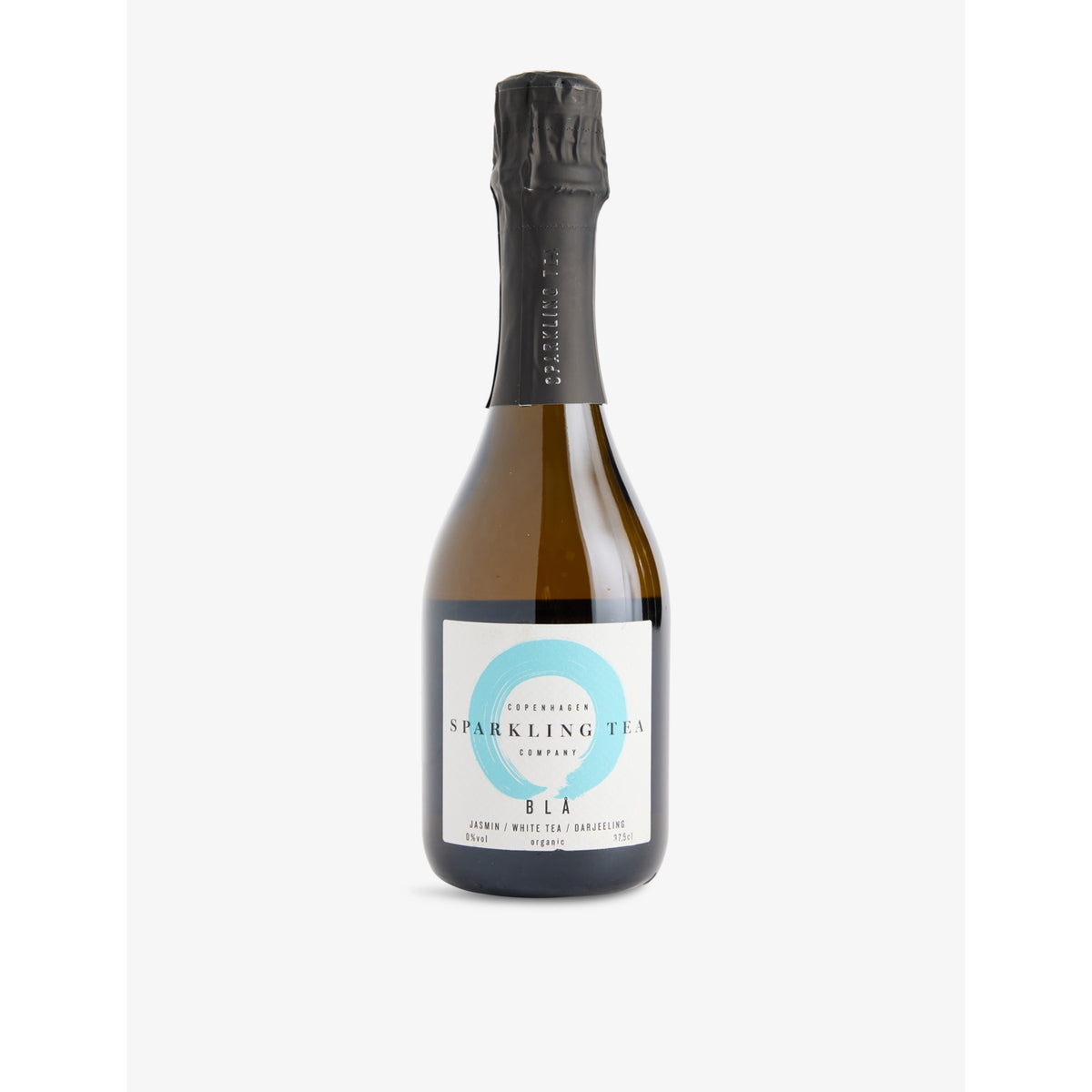 Copenhagen Sparkling Tea Company BLÅ non-alcoholic sparkling tea 375ml, UK version